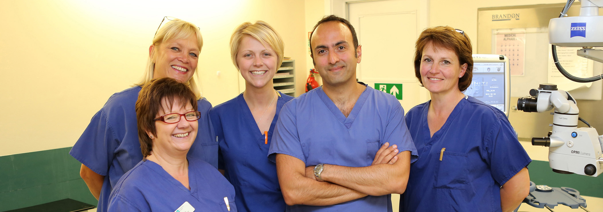 Mr Kashani and theatre team at BMI Esperance Mr Kashani and theatre team at BMI Esperance